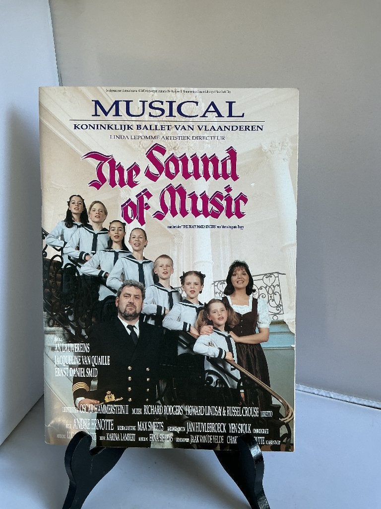 The Sound of Music 1997 # Musical programmaboek - 2 foto's, Ophalen of Verzenden, Zo goed als nieuw, Ballet of Musical