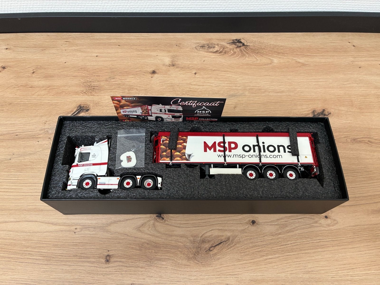 Wsi scania MSP Onions, Ophalen of Verzenden, Zo goed als nieuw, Bus of Vrachtwagen, Wsi