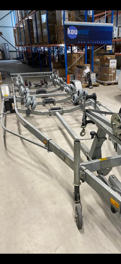 Kalf boottrailer NIEUWE AS 1500 kg voor boten tot 6,3 meter, Watersport en Boten, Ophalen, Minder dan 1500 kg, Gebruikt, Overige typen