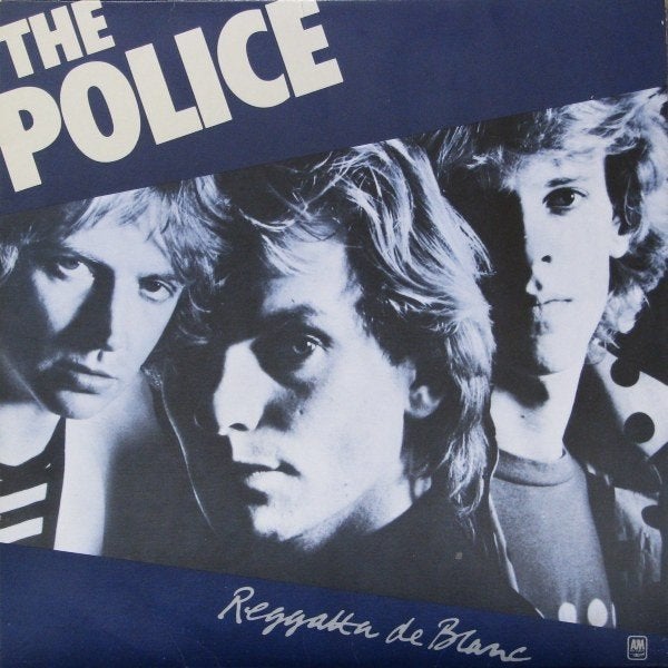 LP THE POLICE - REGGATTA DE BLANC, Ophalen of Verzenden, 12 inch, Poprock, Inclusief binnenhoes