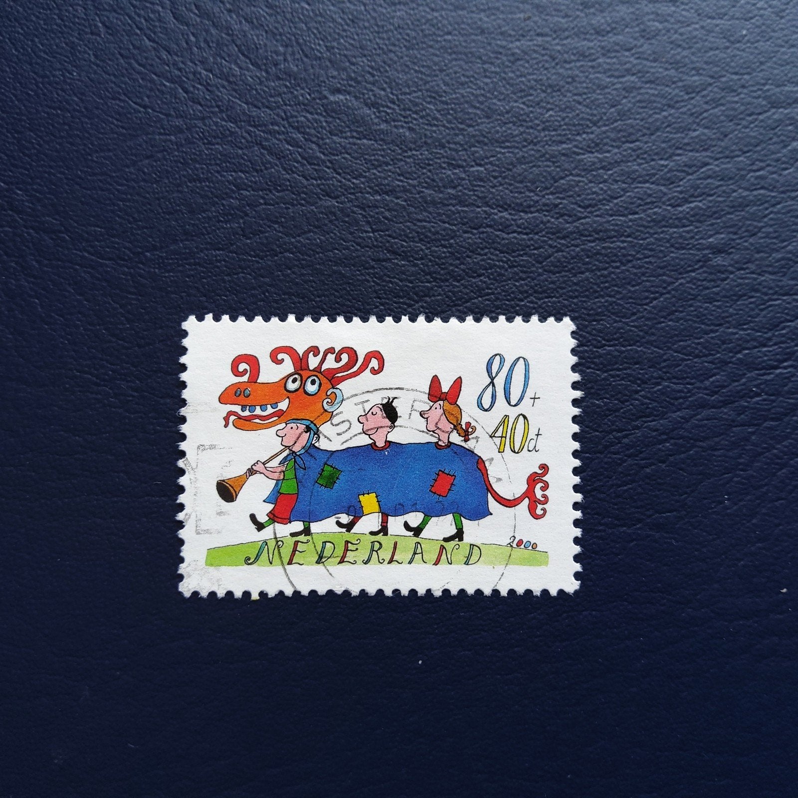 Nederlandse Postzegel 2000 - Kinderpostzegel 80+40ct, Ophalen of Verzenden, Na 1940, Postfris