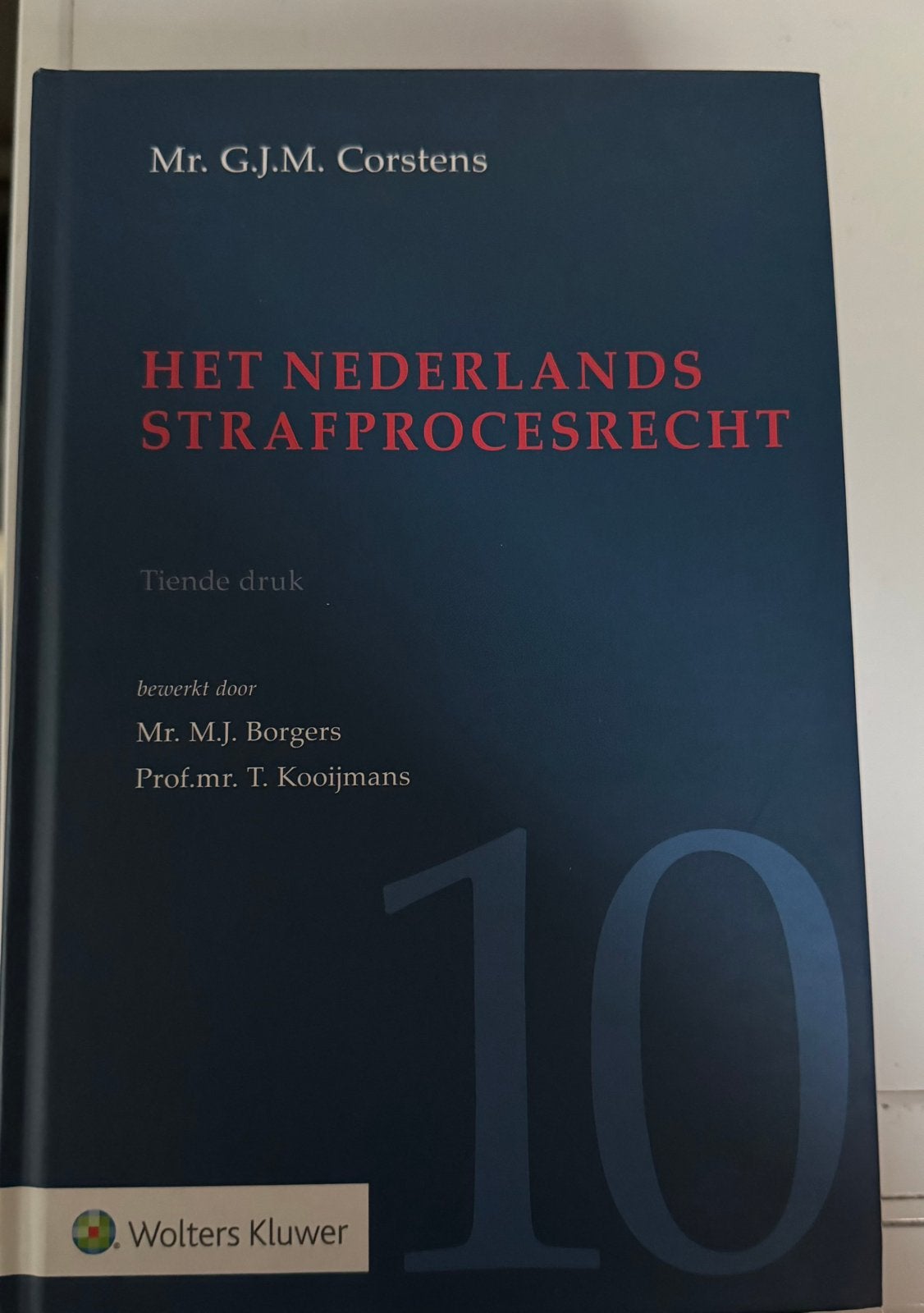 Het Nederlands strafprocesrecht, Ophalen of Verzenden, Zo goed als nieuw, Sociale wetenschap