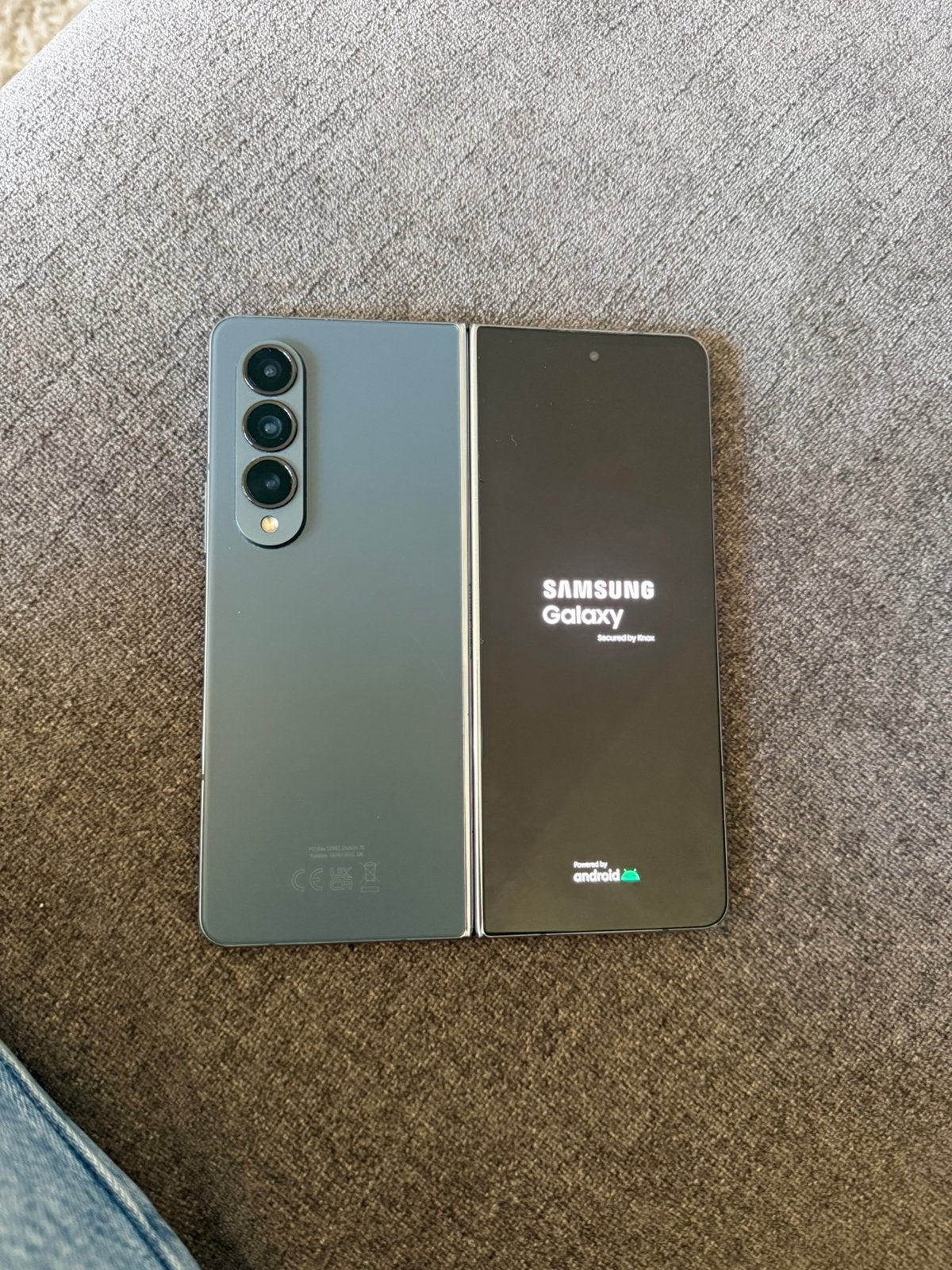 Samsung Galaxy Z Fold4 5G – 256GB, Telecommunicatie, Mobiele telefoons | Samsung, Blauw, Ophalen of Verzenden, Zo goed als nieuw