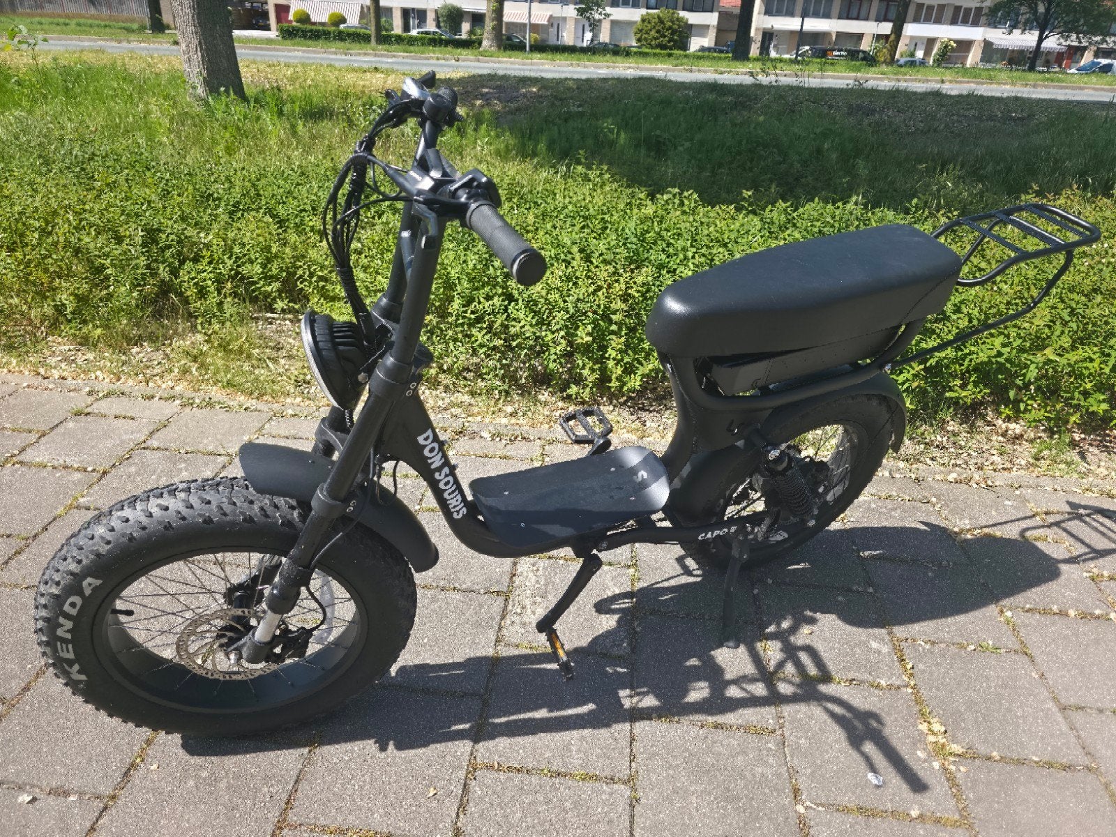 Don Souris Capo Premium - Zwart fatbike, Ophalen, Zo goed als nieuw
