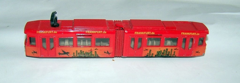 SIKU 1615 Frankfurt tram. Nieuwstaat., Ophalen of Verzenden, Zo goed als nieuw, Overige typen
