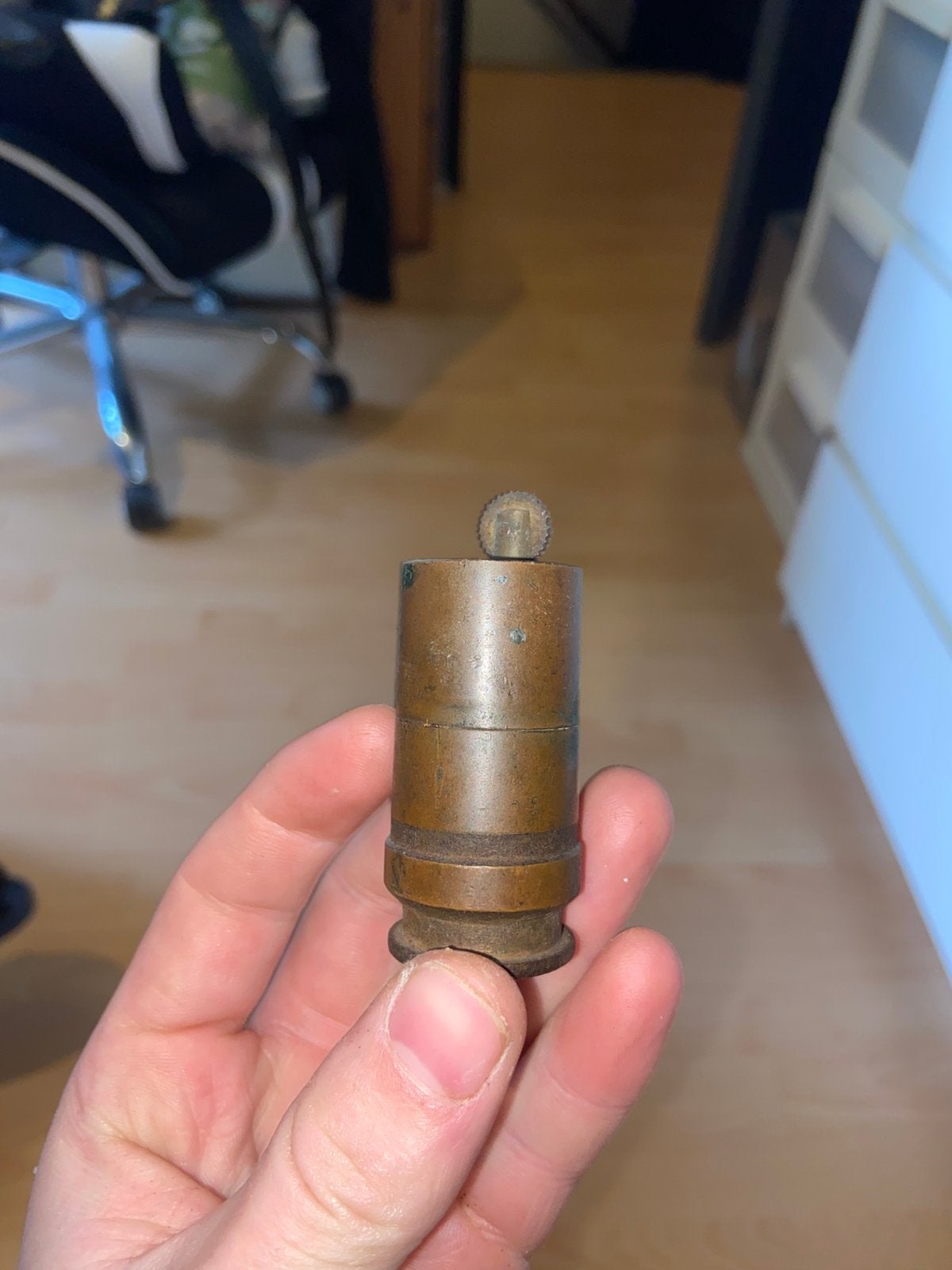 Duitse ww2 trench art aansteker, Ophalen of Verzenden, Duitsland