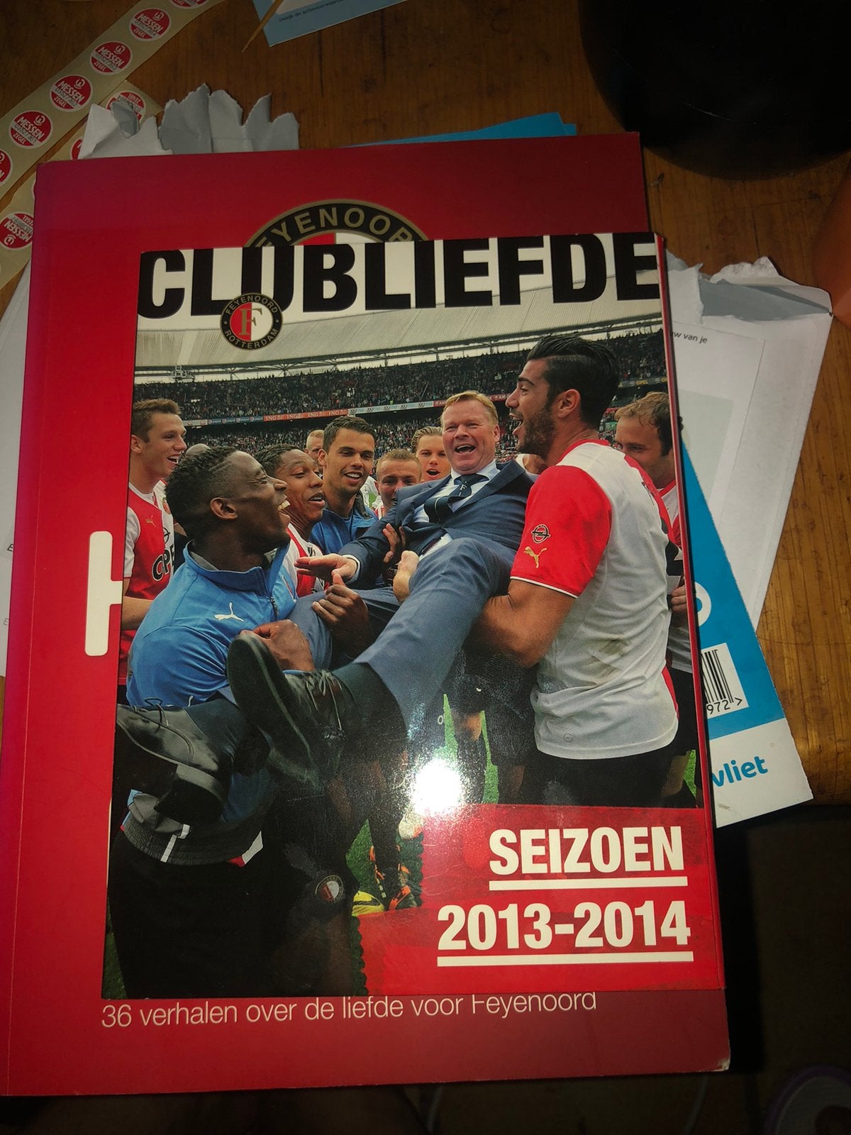 Dvd topclub Feyenoord, Ophalen of Verzenden, Zo goed als nieuw, Balsport