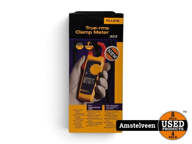 FLUKE 323 pliers multimeter AC TRMS | Nieuw, Fluke, Nieuw, https://www.fluke.com/nl-nl/ondersteuning/contact, 6920 Seaway Blvd, Everett, WA 98203, Verenigde Staten