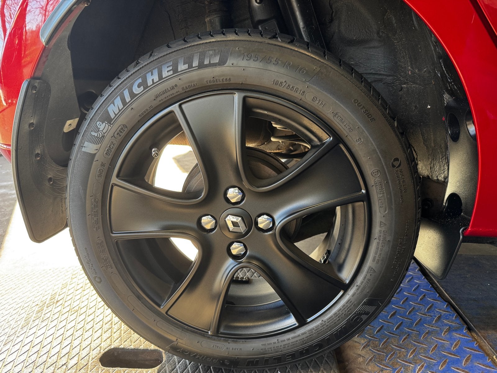 Michelin Zomerbanden 6mm met Velgen clio - 195/55 R16, Ophalen