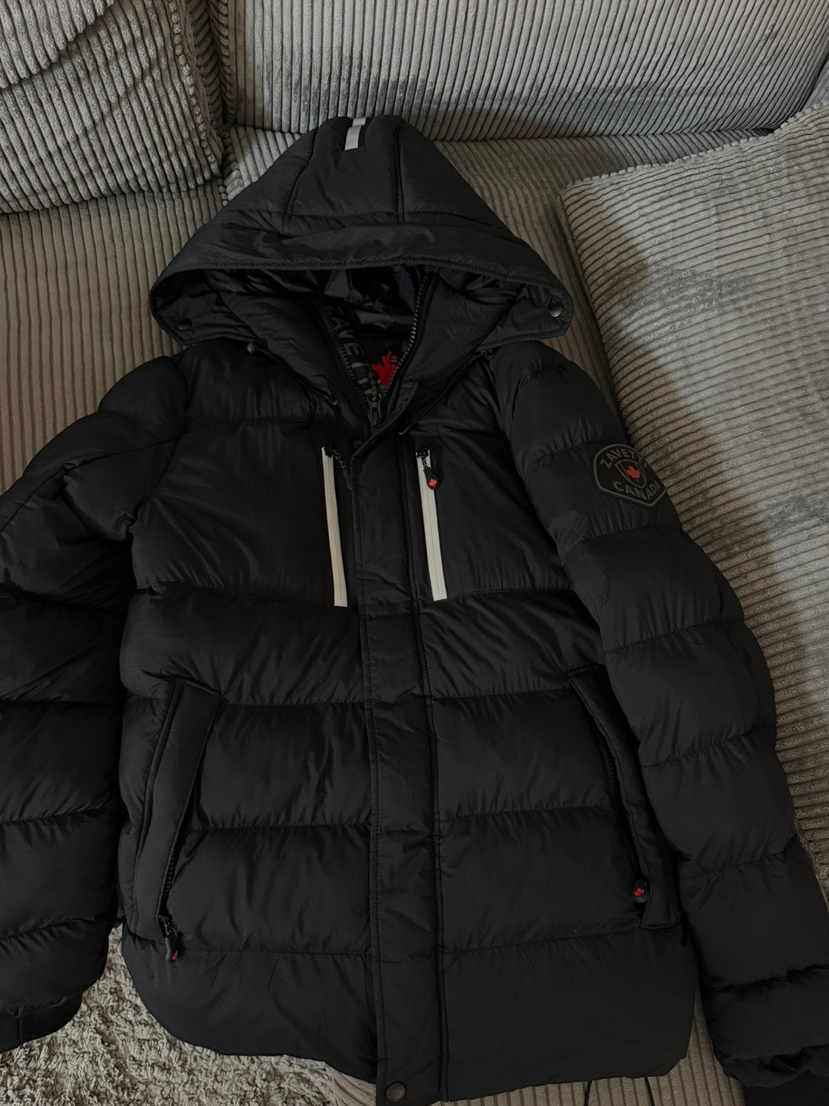 Zavetti Canada Winterjas Zwart Maat S, Ophalen of Verzenden, Gedragen, Maat 46 (S) of kleiner, Zwart