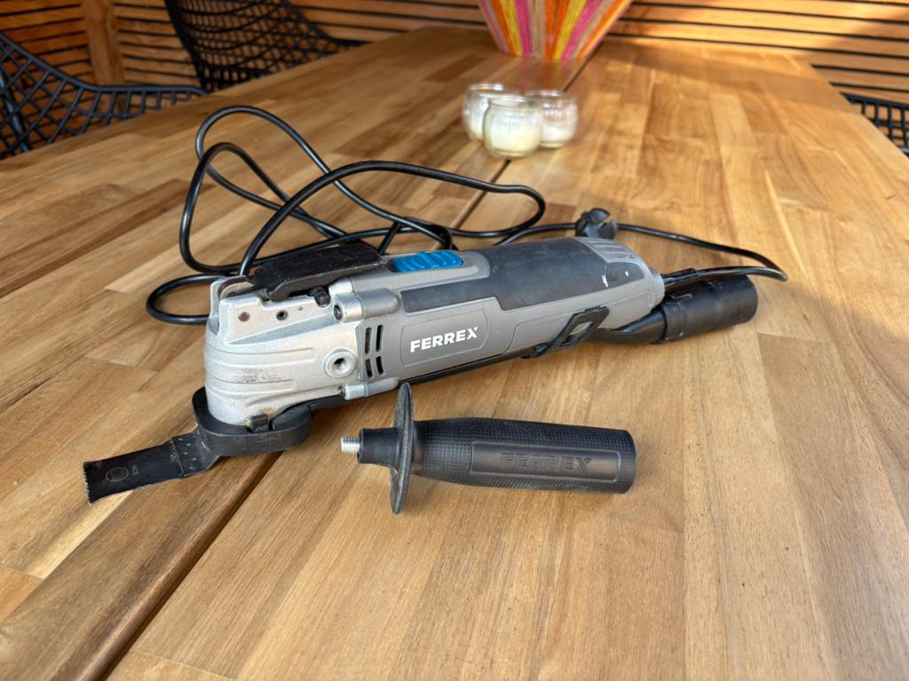 Ferrex multitool met snelspanner, Ophalen, Zo goed als nieuw