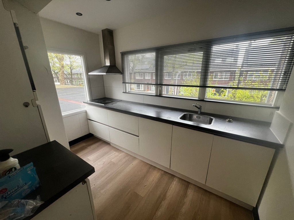 keuken, Huis en Inrichting, Keuken | Complete keukens, Ophalen, Gebruikt, Wit, Enkelwandige keuken