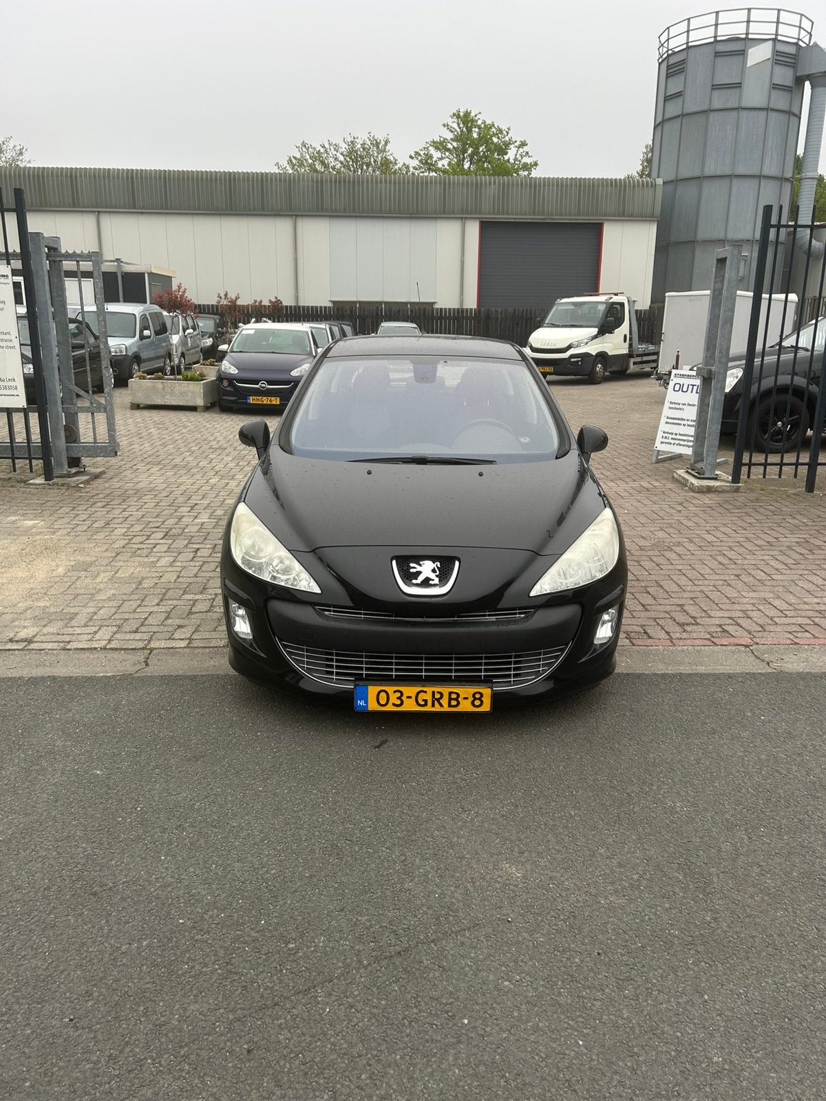 Peugeot 308 1.6 VTI 16V 5-DRS 2008 Zwart, Auto's, Peugeot, Voorwielaandrijving, 4 cilinders, 1650 kg, Origineel Nederlands