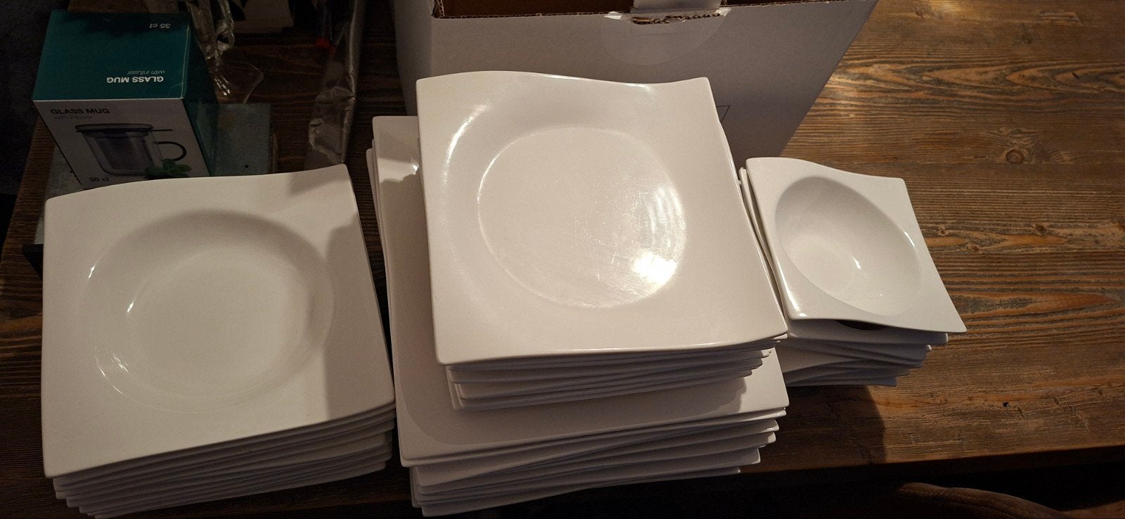 set borden, Ophalen, Gebruikt, Overige stijlen, Porselein