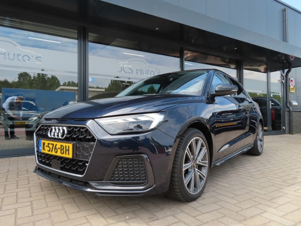 Audi A1 35 TFSI Epic S-tronic 150 Pk Ecc Cruise Navi Led Pdc, Auto's, Automaat, 4 cilinders, 150 pk, Blauw
