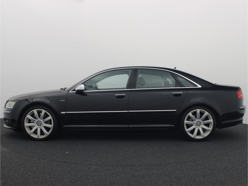 Audi S8 5.2 S8 Pro Line NL-AUTO / BANG&OLUFSEN / LUCHTVERING, Auto's, Audi, Automaat, Gebruikt, Zwart, 5204 cc