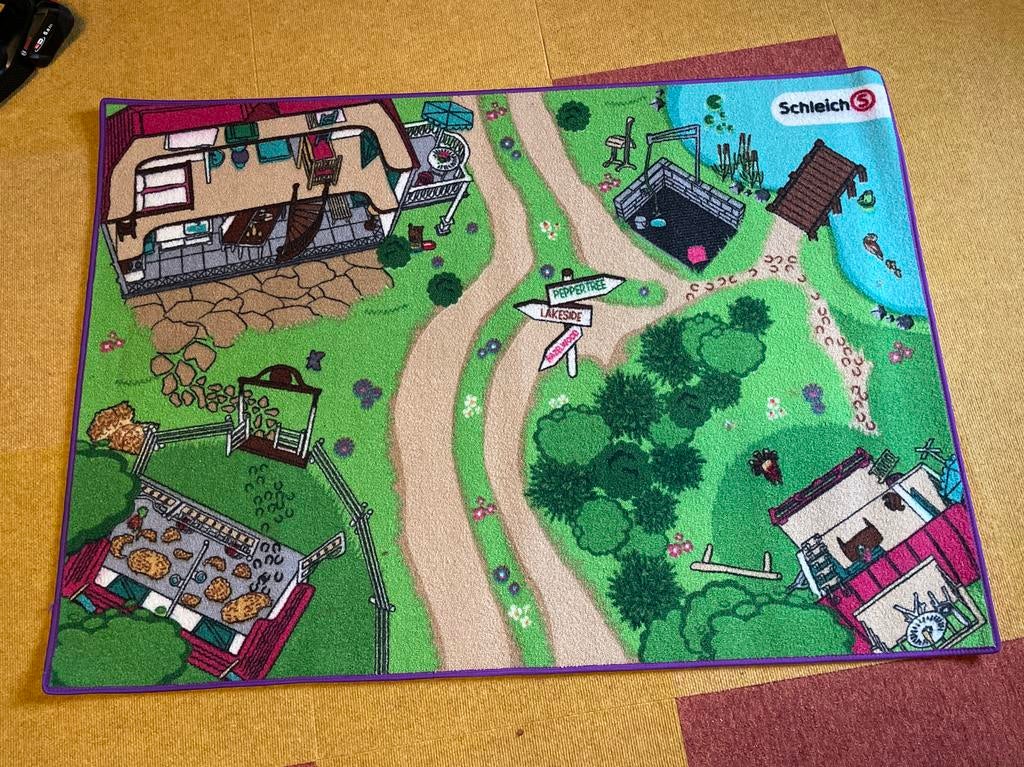 Schleich horseclub Speelkleed, Ophalen of Verzenden, Gebruikt