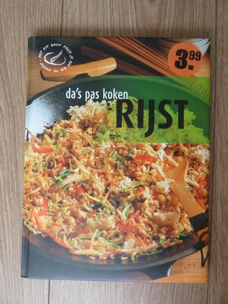 kookboek RIJST, Ophalen, Gelezen
