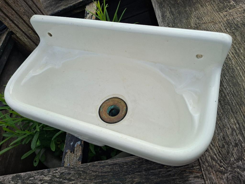 mooi antiek wastafeltje – fonteintje, Ophalen of Verzenden, Gebruikt, Toilet