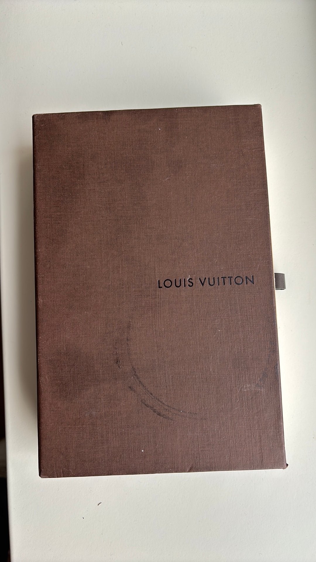 Louis Vuitton portemonnee (vintage), Gebruikt, Ophalen, Overige merken, Leer