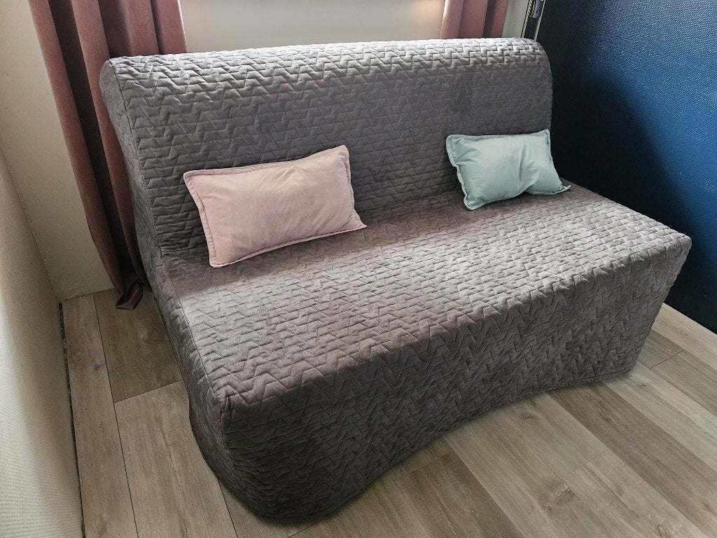 Ikea slaapbank tweepersoons, Ophalen, Gebruikt, Tweepersoons, 140 cm