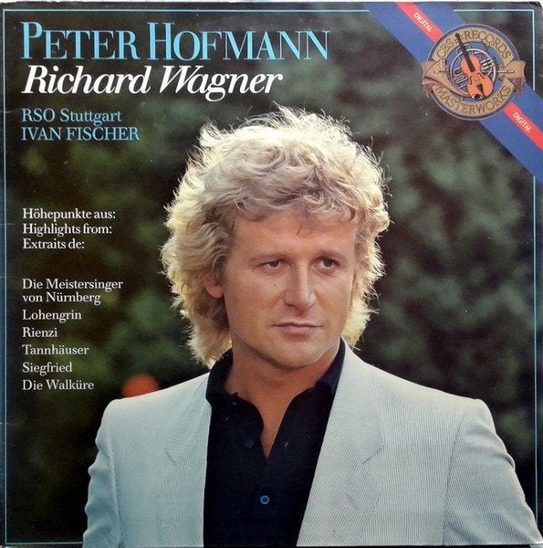 Peter Hofmann – Richard Wagner  (LP), Kamermuziek, Ophalen of Verzenden, Zo goed als nieuw, 12 inch