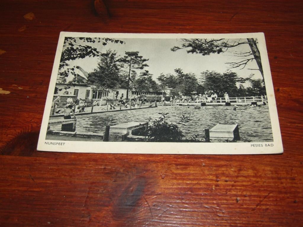 762- NUNSPEET, PESIES BAD, Verzenden, 1940 tot 1960, Gelopen, Gelderland
