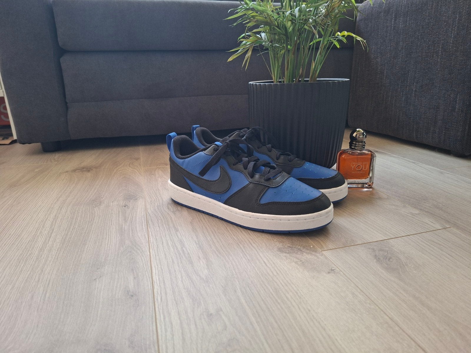 Nike Court Borough Low 2 Sneakers - Maat 40, Blauw, Nike, Ophalen of Verzenden, Sneakers of Gympen
