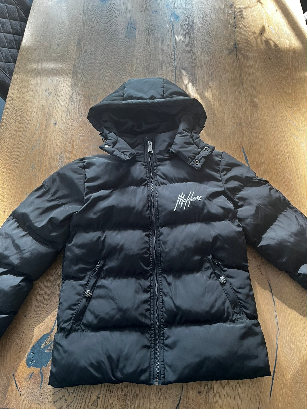 Malelions winterjas jongen maat 152, Ophalen of Verzenden, Zo goed als nieuw, Jongen, Jas