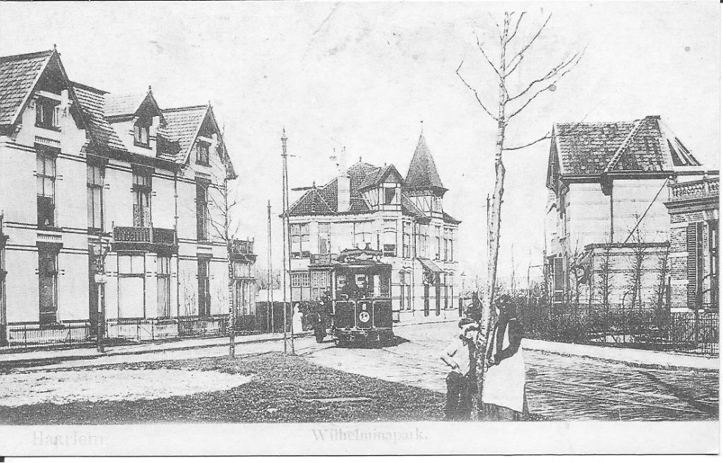 Haarlem Wilhelminapark., Verzamelen, Ansichtkaarten | Nederland, Ophalen of Verzenden, 1960 tot 1980, Ongelopen, Noord-Holland