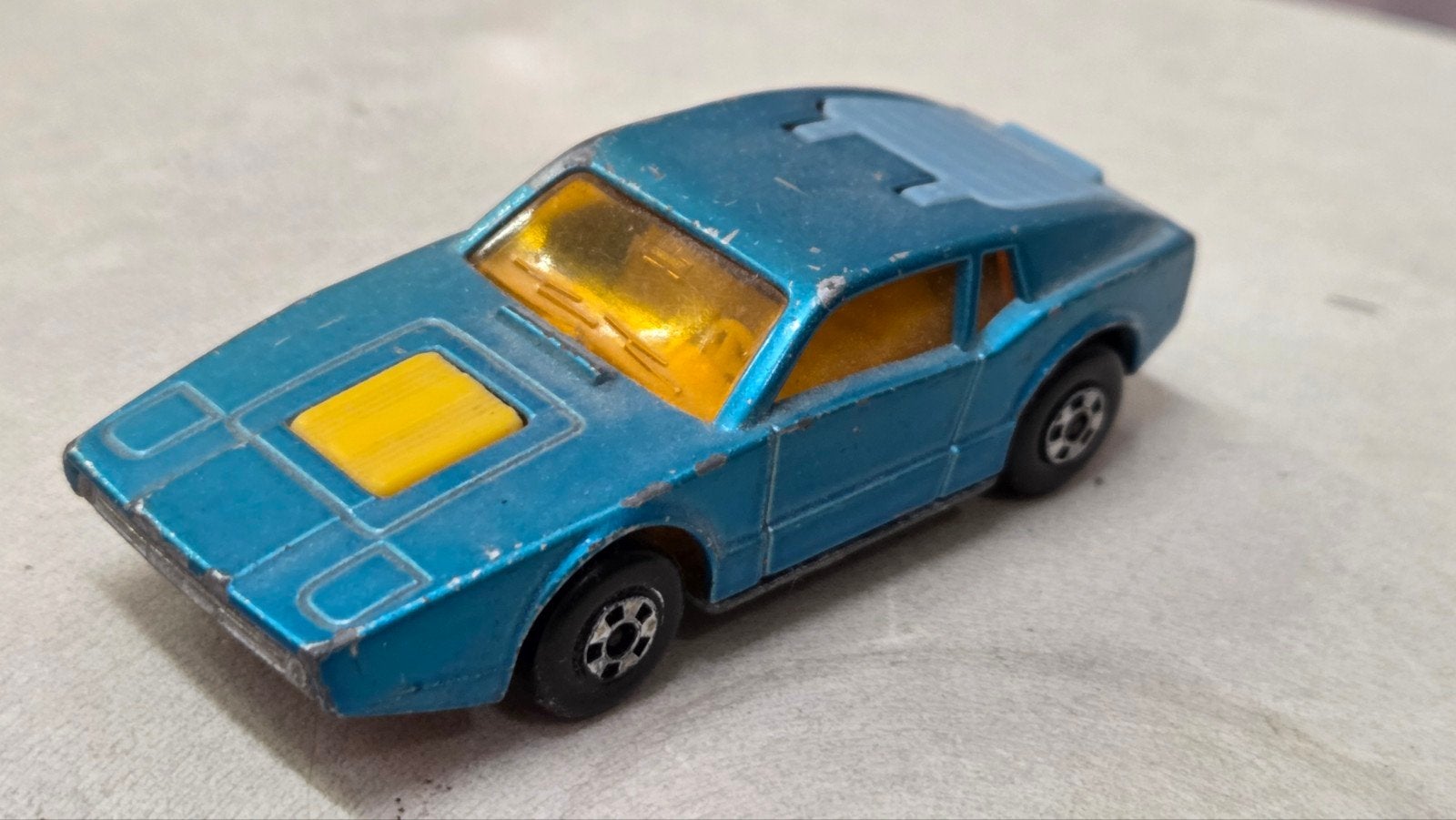 Matchbox Superfast No. 65 Saab Sonett III (1973), Ophalen of Verzenden, Gebruikt, Auto