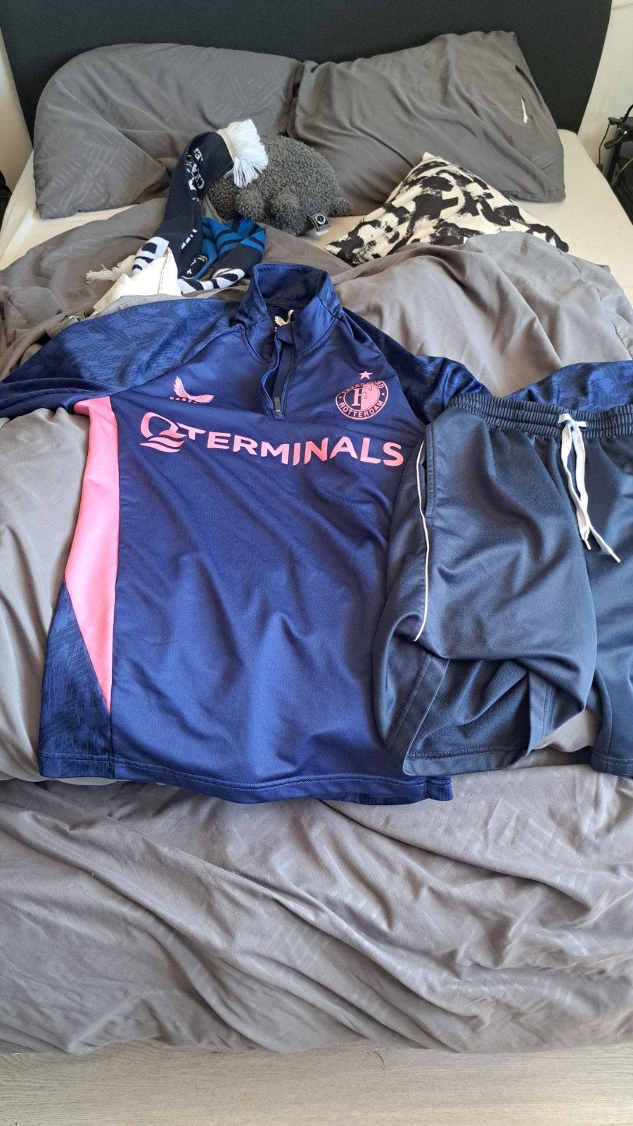 Feyenoord Trainingspak met bijpassende broek, Ophalen of Verzenden