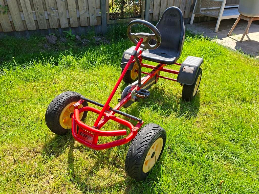 Berg skelter - Rood, met binnenbanden, Kinderen en Baby's, Speelgoed | Buiten | Skelters, Ophalen, Gebruikt, Berg