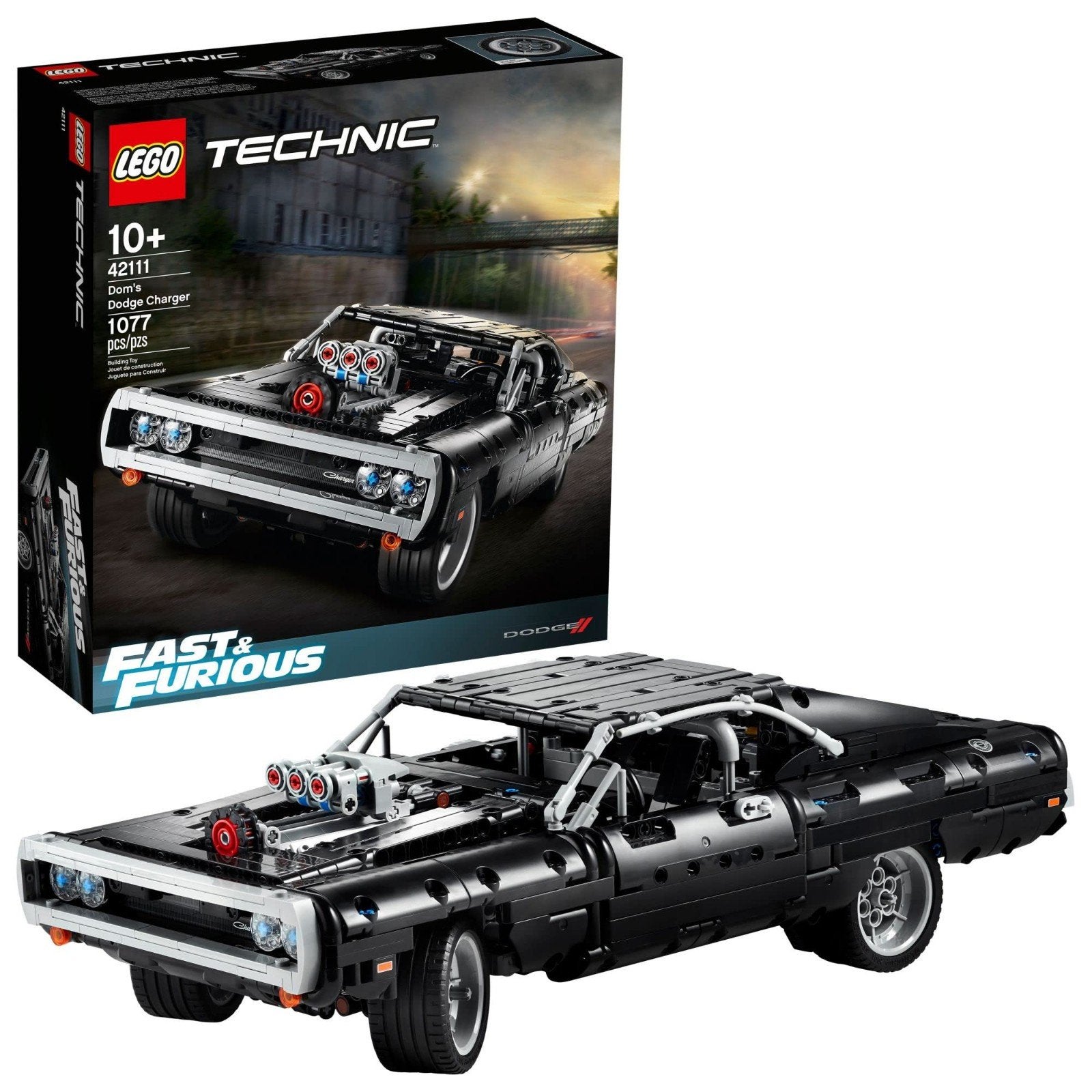 Doms dodge charger lego 42111, Ophalen, Lego, Zo goed als nieuw, Technic