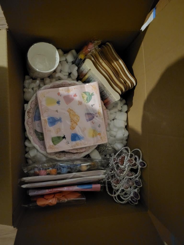kinderfeestje prinsessen thema spullen, Ophalen, Versiering, Verjaardag