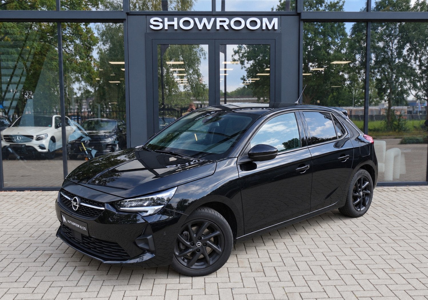 Opel CORSA 1.2 GS Line NAVI CAM LED VOL, Dealer onderhouden, Stof, Gebruikt, 1199 cc
