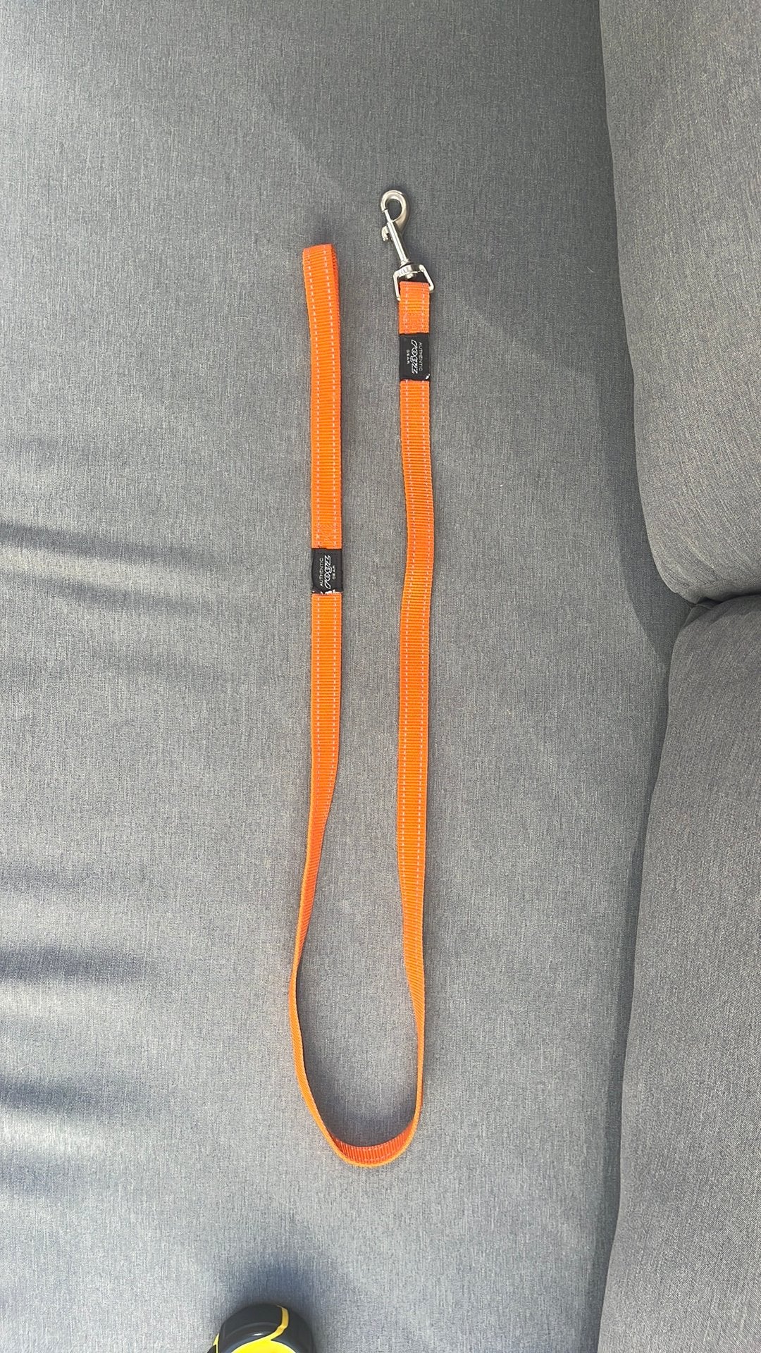 Rogz riem oranje 120x 25, Ophalen of Verzenden, Zo goed als nieuw, Hondenriem