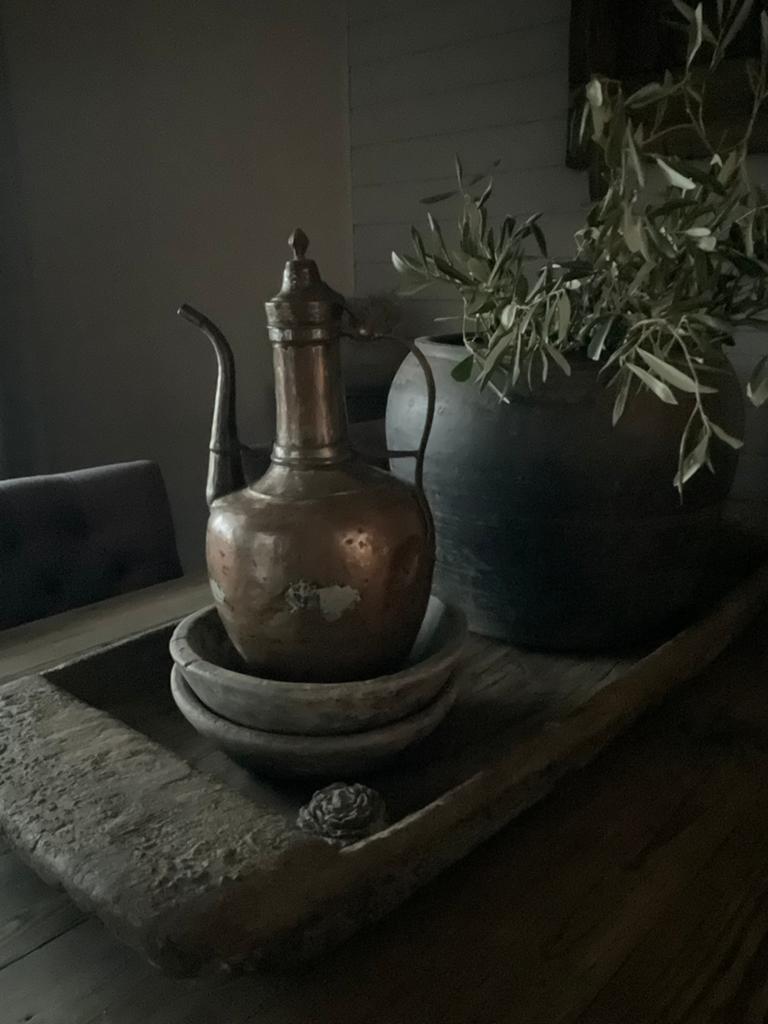 Oud koperen turkse koffiepot, Ophalen of Verzenden
