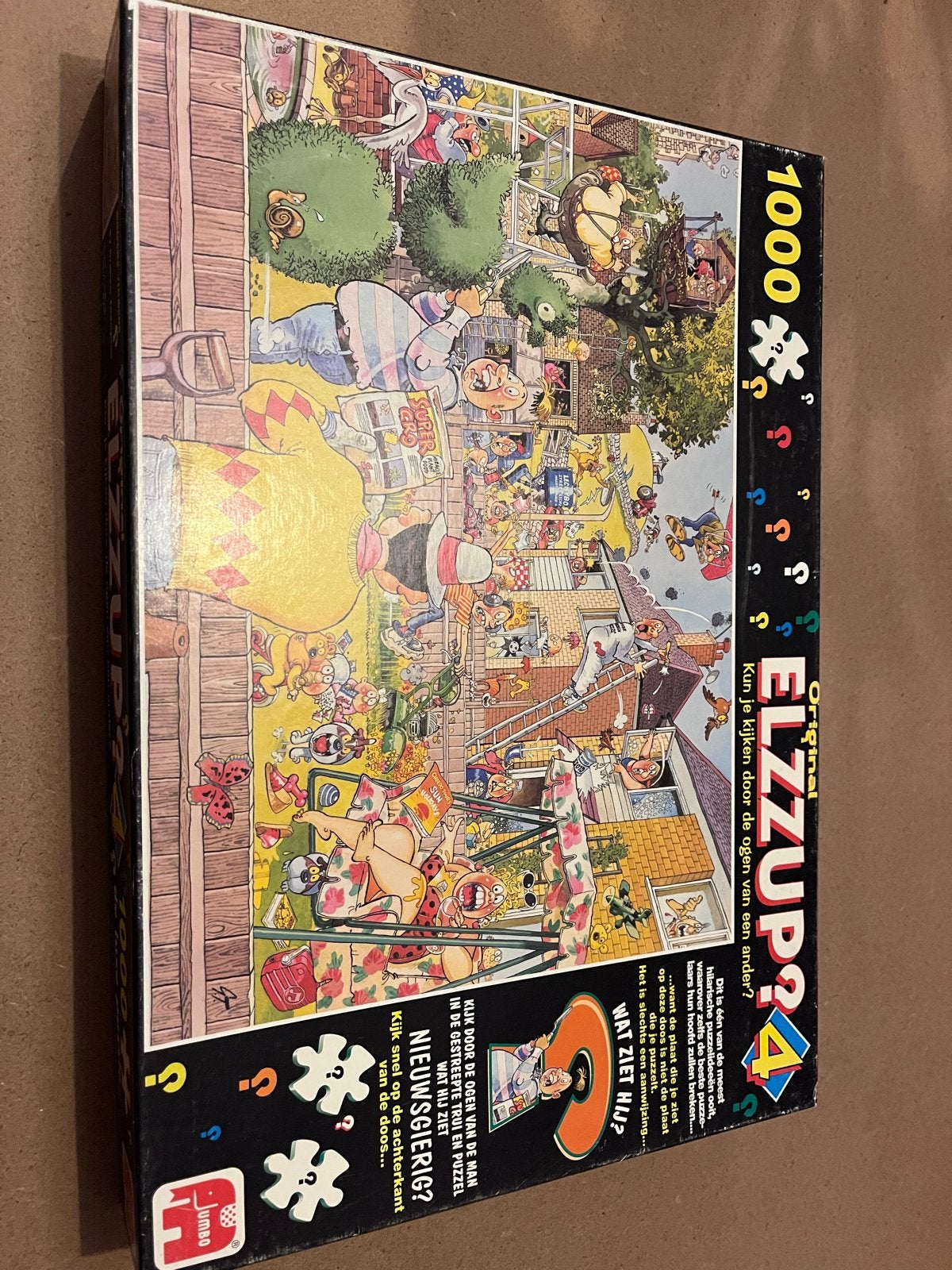 Elzzup 4 Puzzel 1000 stukjes - Wat ziet hij?, Ophalen, Gebruikt