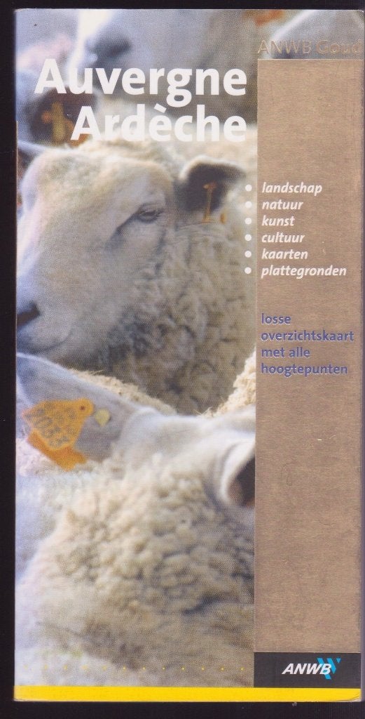 ANWB GOUD reisgids * Auvergne en Ardeche, Europa, Ophalen of Verzenden, Zo goed als nieuw, Reisgids of -boek