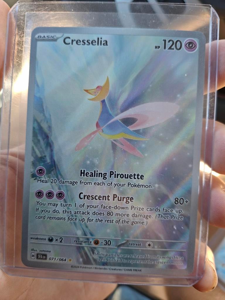Cresselia 071/064 - Pokémon Kaart, Ophalen of Verzenden, Zo goed als nieuw, Losse kaart, Foil