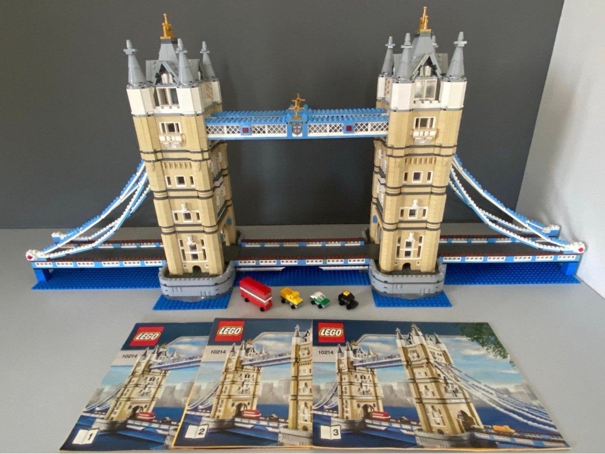LEGO Creator Expert 10214 Tower Bridge met instructies, Ophalen, Gebruikt, Overige merken