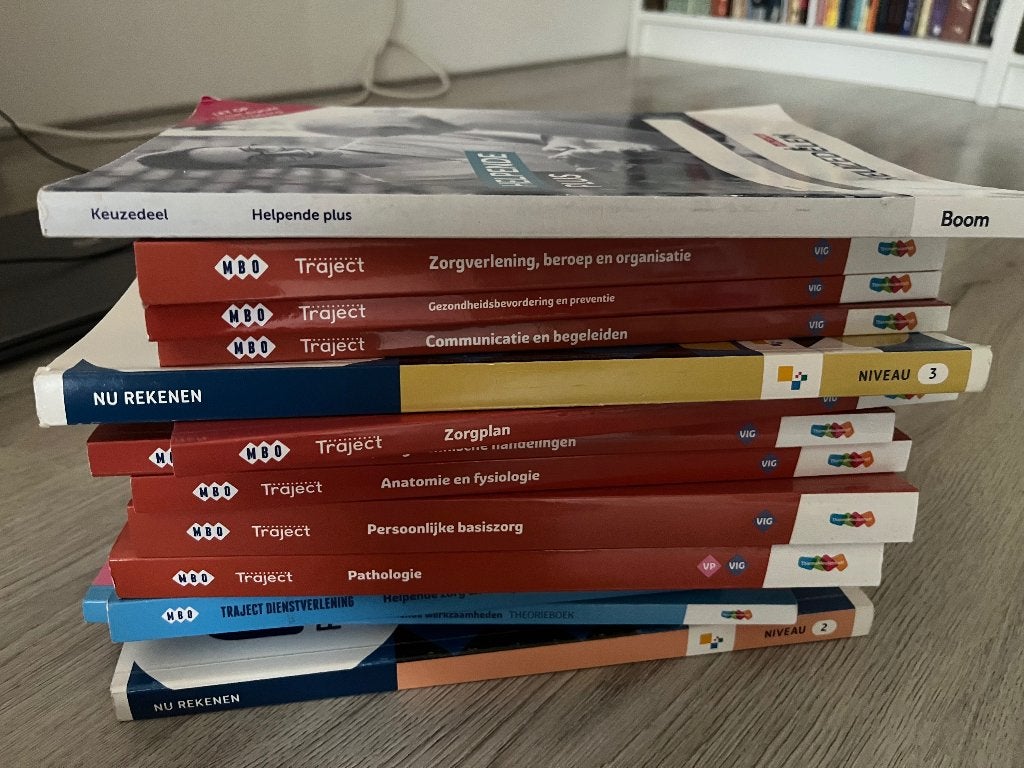 Verzorgende ig boeken, Boeken, Schoolboeken, Ophalen, Overige niveaus