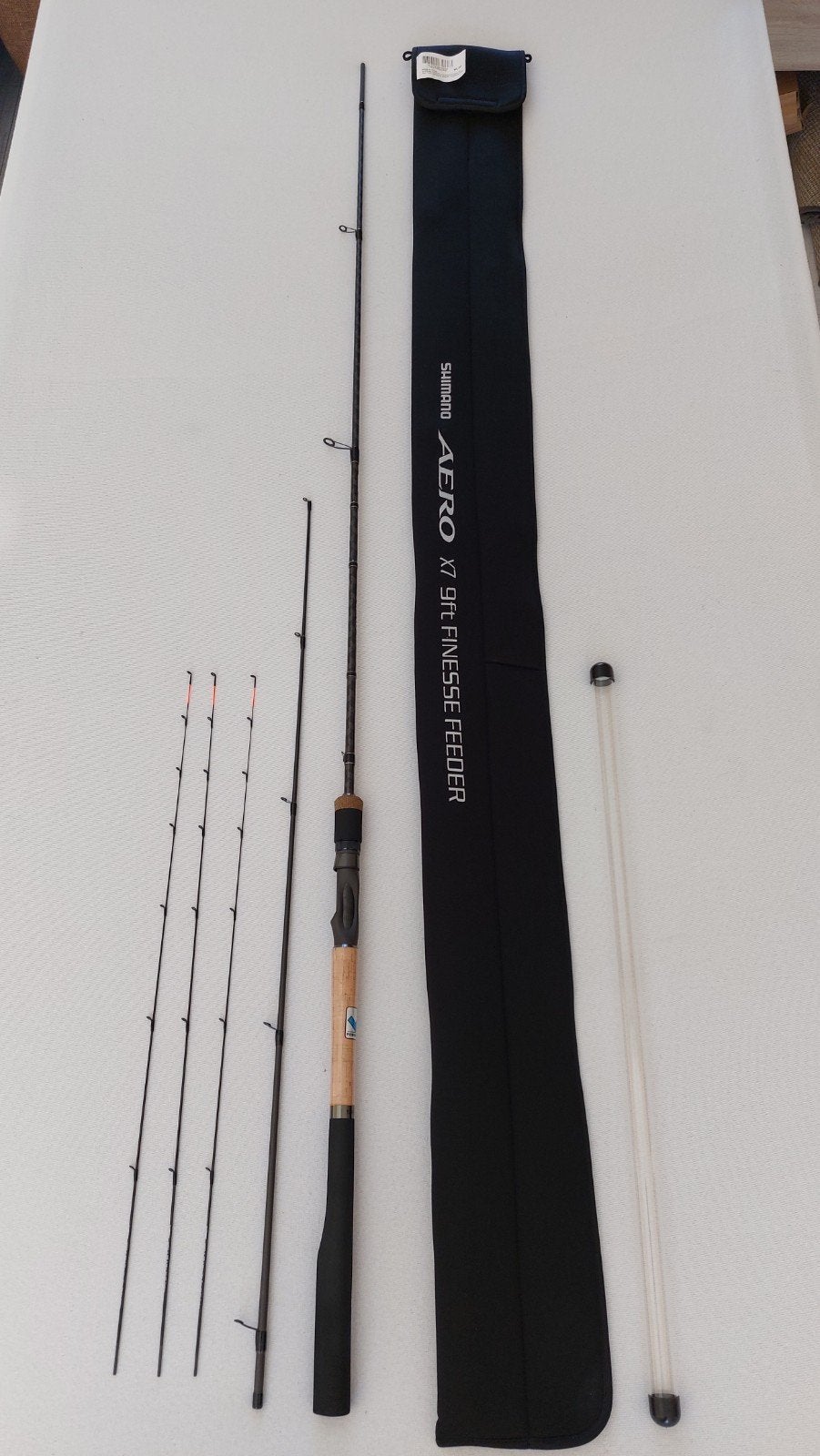 NIEUWE Shimano Aero X7 Finesse Feeder 2.74 wedstrijd hengel, Ophalen of Verzenden, Nieuw, Werphengel