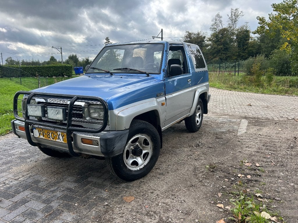 Daihatsu Feroza 1.6 Resintop EL II INJ 4WD 1993, Stof, Daihatsu, Origineel Nederlands, Bedrijf