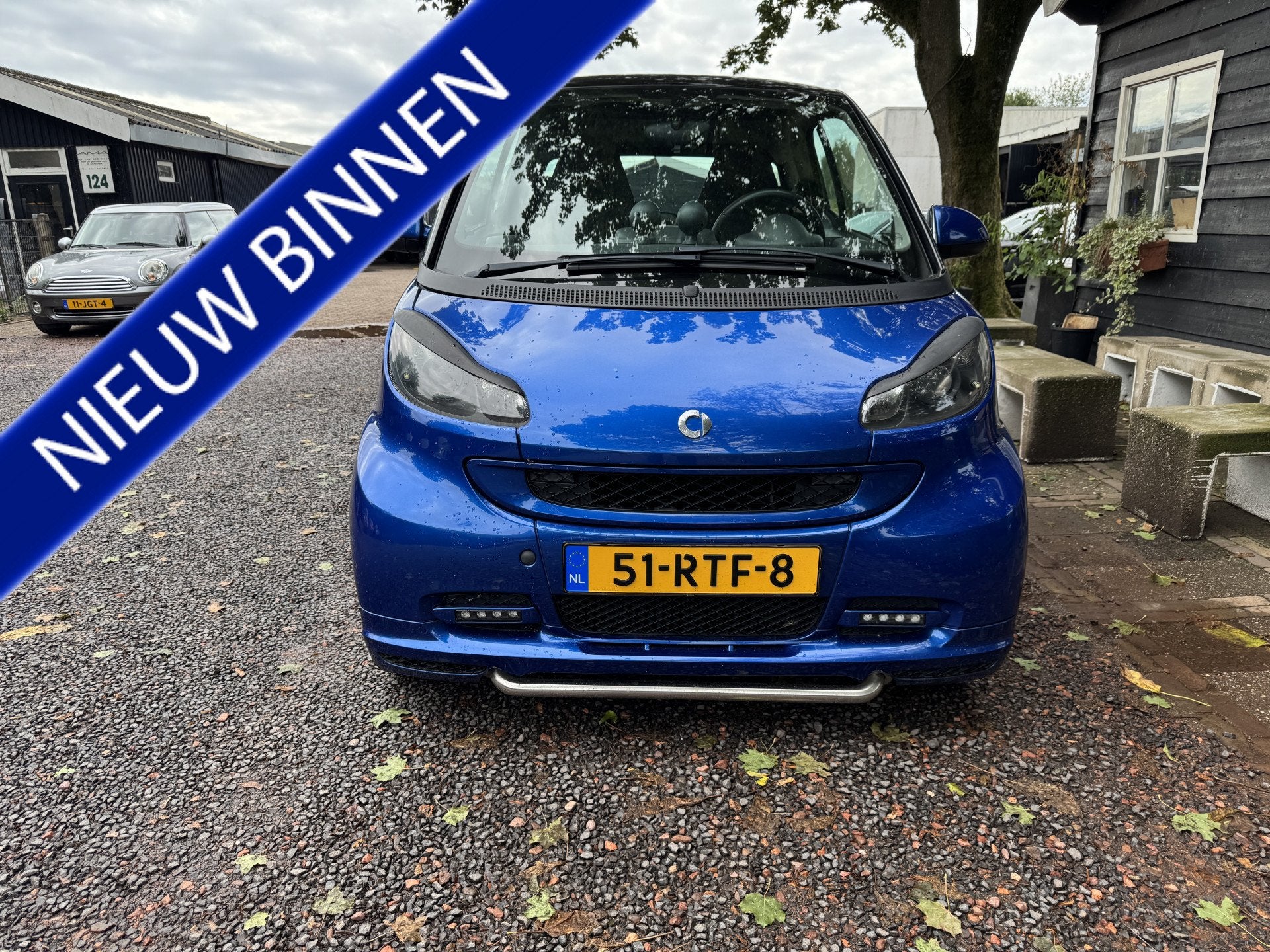 Smart Fortwo Coupé 1.0 BRABUS (bj 2010, automaat), Auto's, Automaat, Euro 5, Gebruikt, 785 kg