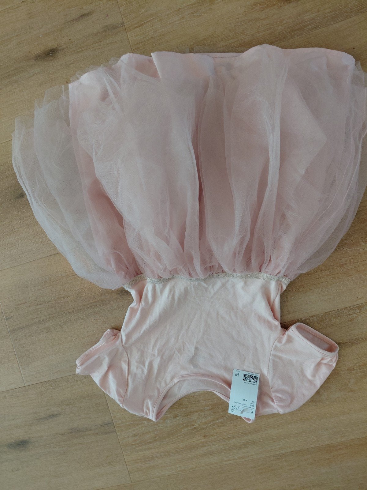 Roze danspakje met tule rokje - Nieuw met kaartje, Ophalen of Verzenden