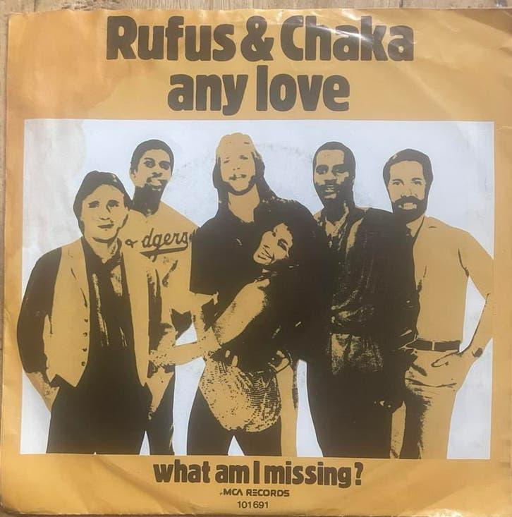 Rufus & Chaka Khan - Any love / What am I missing, Ophalen of Verzenden, Zo goed als nieuw, Overige formaten, Pop