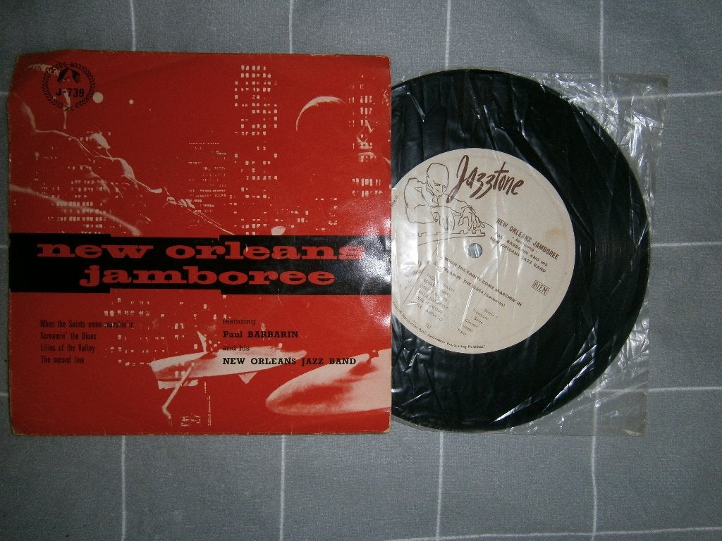 Paul Barbarin And His New Orleans Jazz Band - Jamboree J-739, Ophalen, Gebruikt, Voor 1960, 7 inch