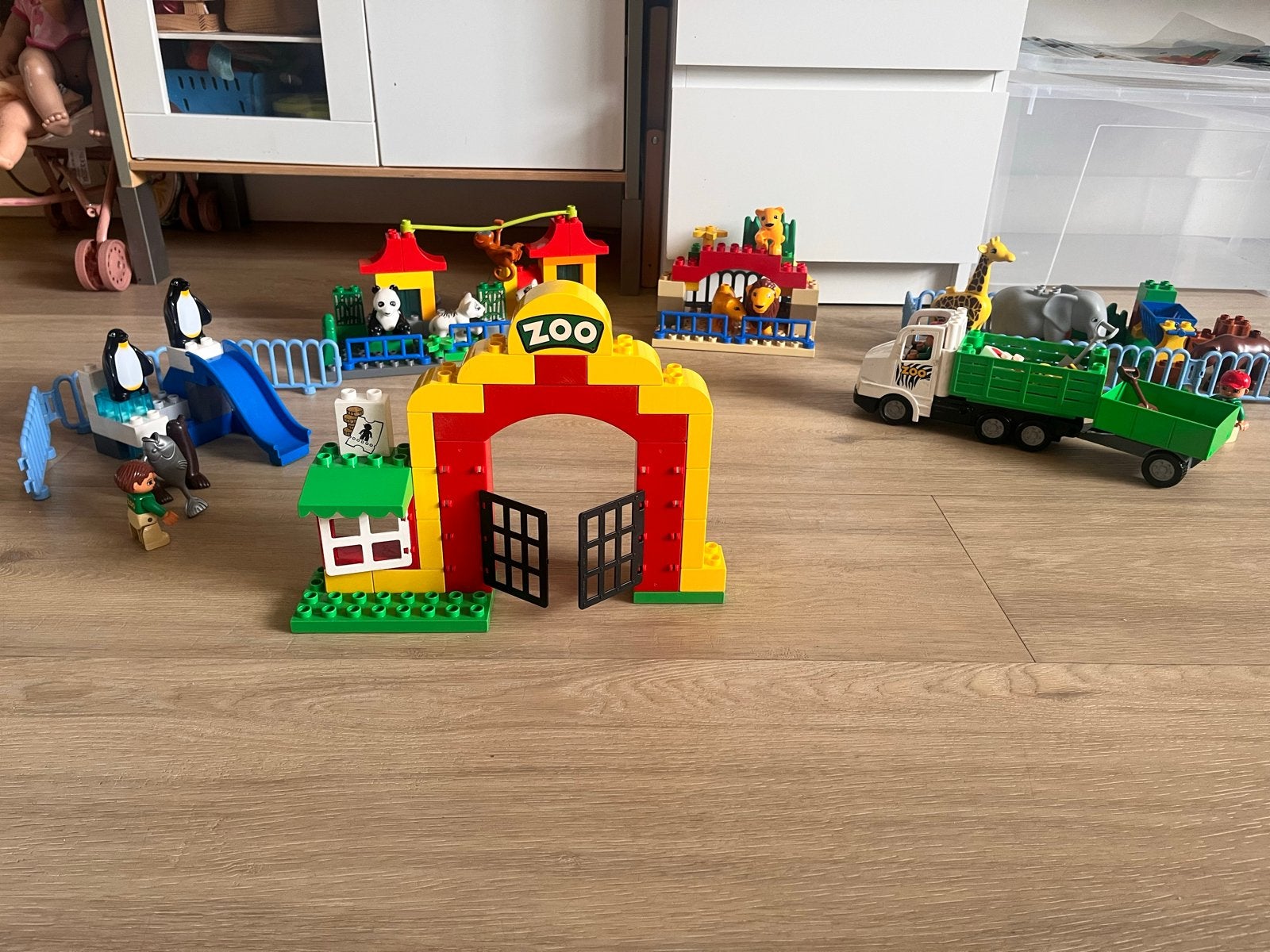 Lego Duplo dierentuin - Zo goed als nieuw!, Kinderen en Baby's, Speelgoed | Bouwstenen, Ophalen of Verzenden, Zo goed als nieuw